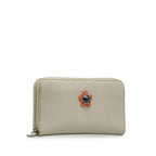 Fendi Leather Flower Zip-Around Long Wallet 8M0299
