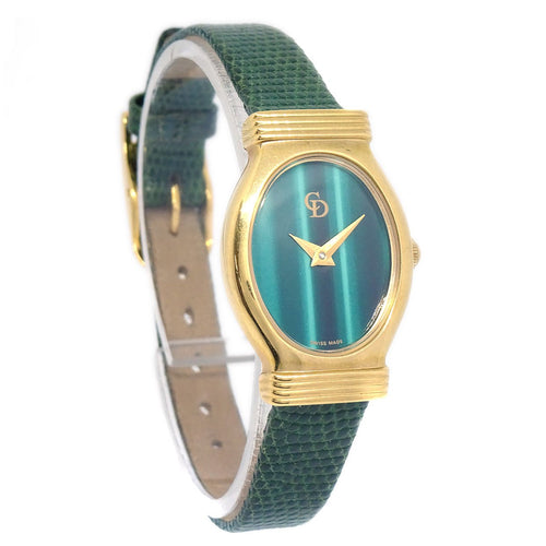 Christian Dior Quartz Watch Gold Plated