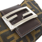 FENDI Zucca Mini Hand Bag Brown ao34480