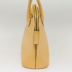 CELINE Hand Bag Leather Beige  ar10027B