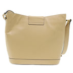 CELINE Shoulder Bag Leather Beige  ar10051B