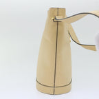 CELINE Shoulder Bag Leather Beige  ar10051B