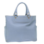 CELINE Boogie Bag Hand Bag Leather Blue  ar10054B