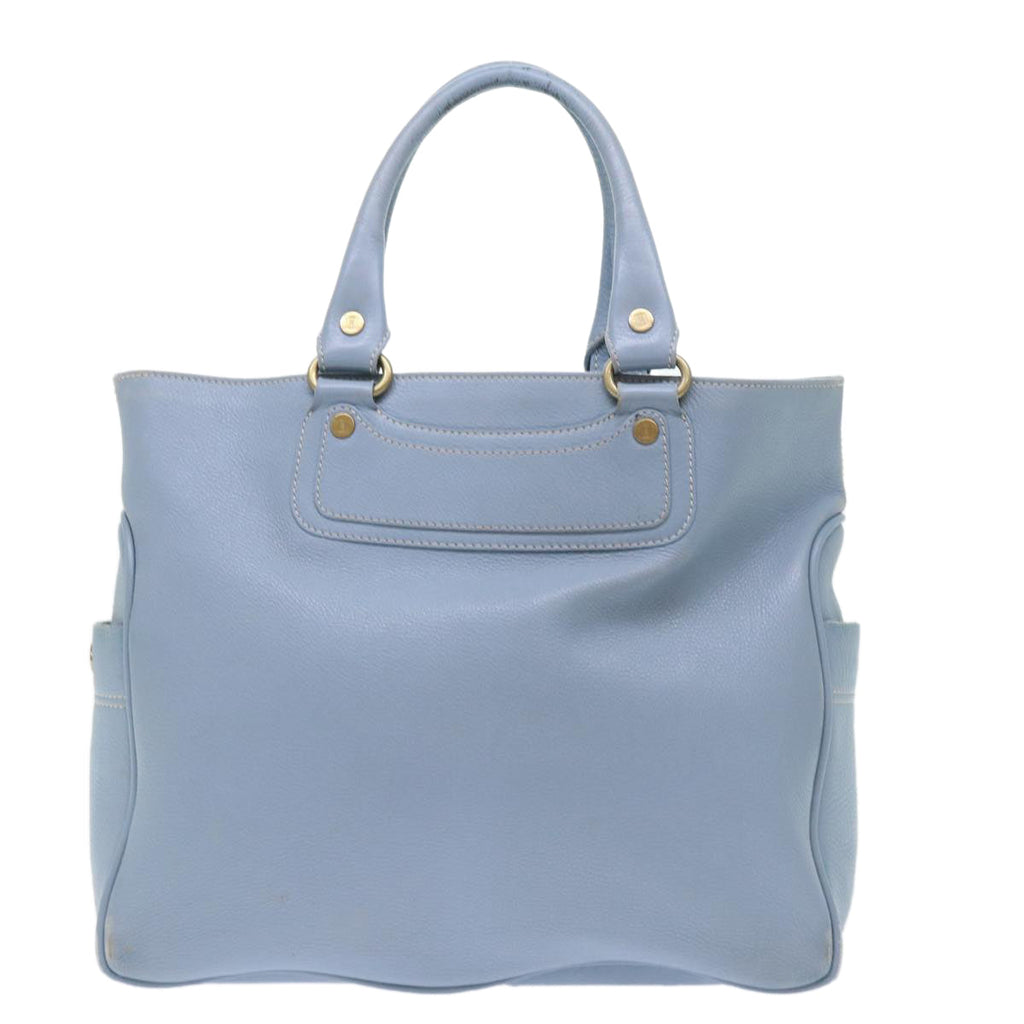 CELINE Boogie Bag Hand Bag Leather Blue  ar10054B
