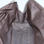 FENDI Zucca Canvas Shoulder Bag Black Brownar10174