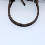 FENDI Zucca Canvas Shoulder Bag Black Brownar10174