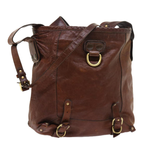 Chloe Shoulder Bag Leather Brown 03 06 51 5366 ar10224