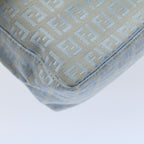 FENDI Zucchino Canvas Hand Bag Bluear10327