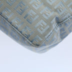 FENDI Zucchino Canvas Hand Bag Bluear10327