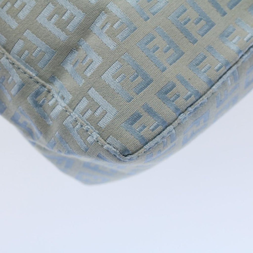 FENDI Zucchino Canvas Hand Bag Bluear10327