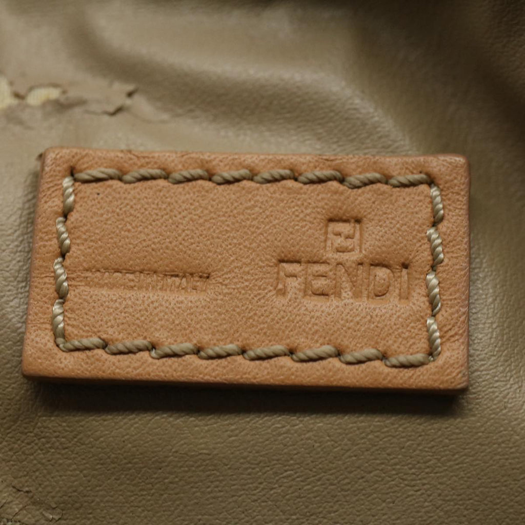 FENDI Zucchino Canvas Hand Bag Bluear10327