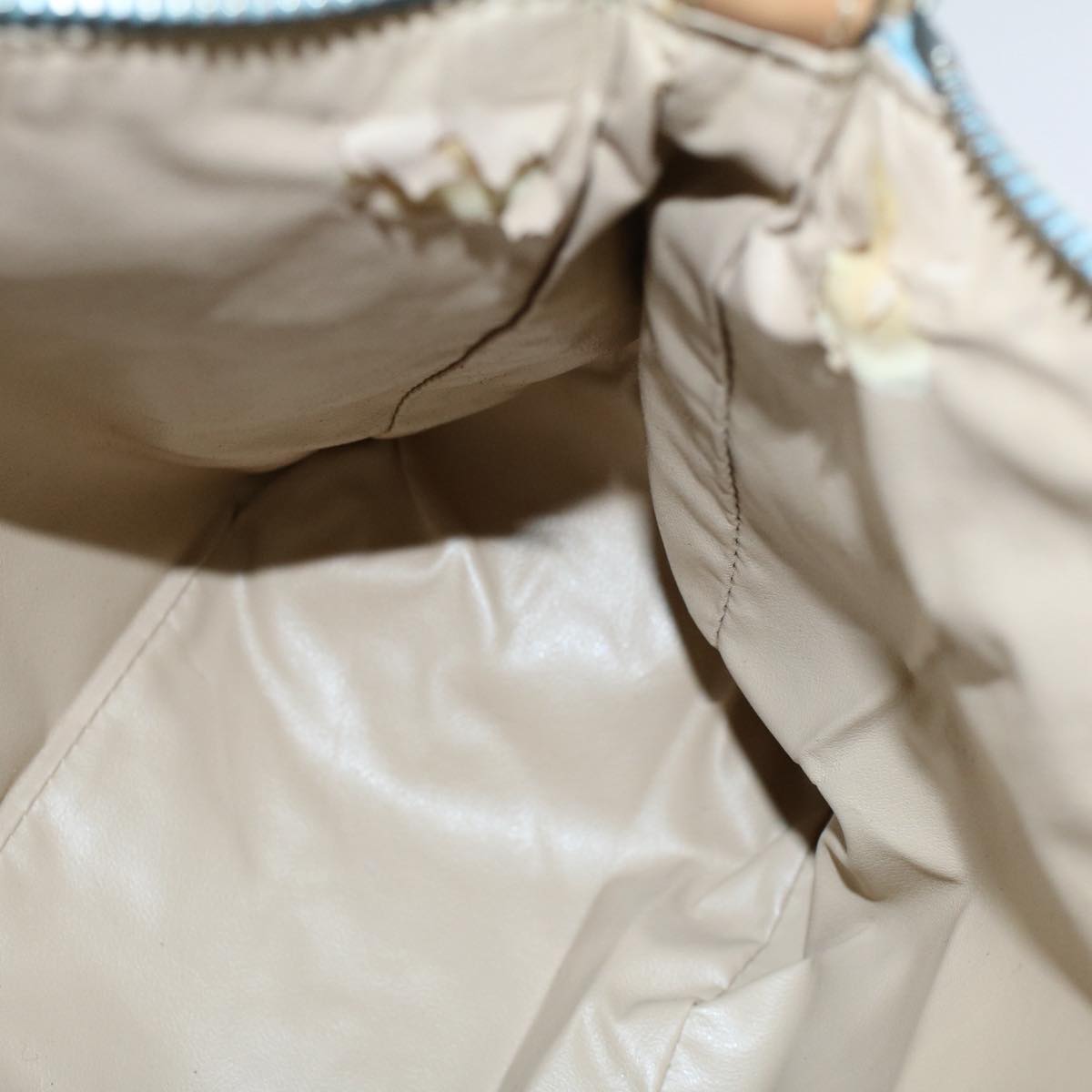 FENDI Zucchino Canvas Hand Bag Bluear10327