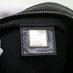 FENDI Mamma Baguette Shoulder Bag Canvas Grayar10408