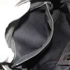 FENDI Mamma Baguette Shoulder Bag Canvas Grayar10408