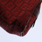 FENDI Zucchino Canvas Hand Bag Redar10594B