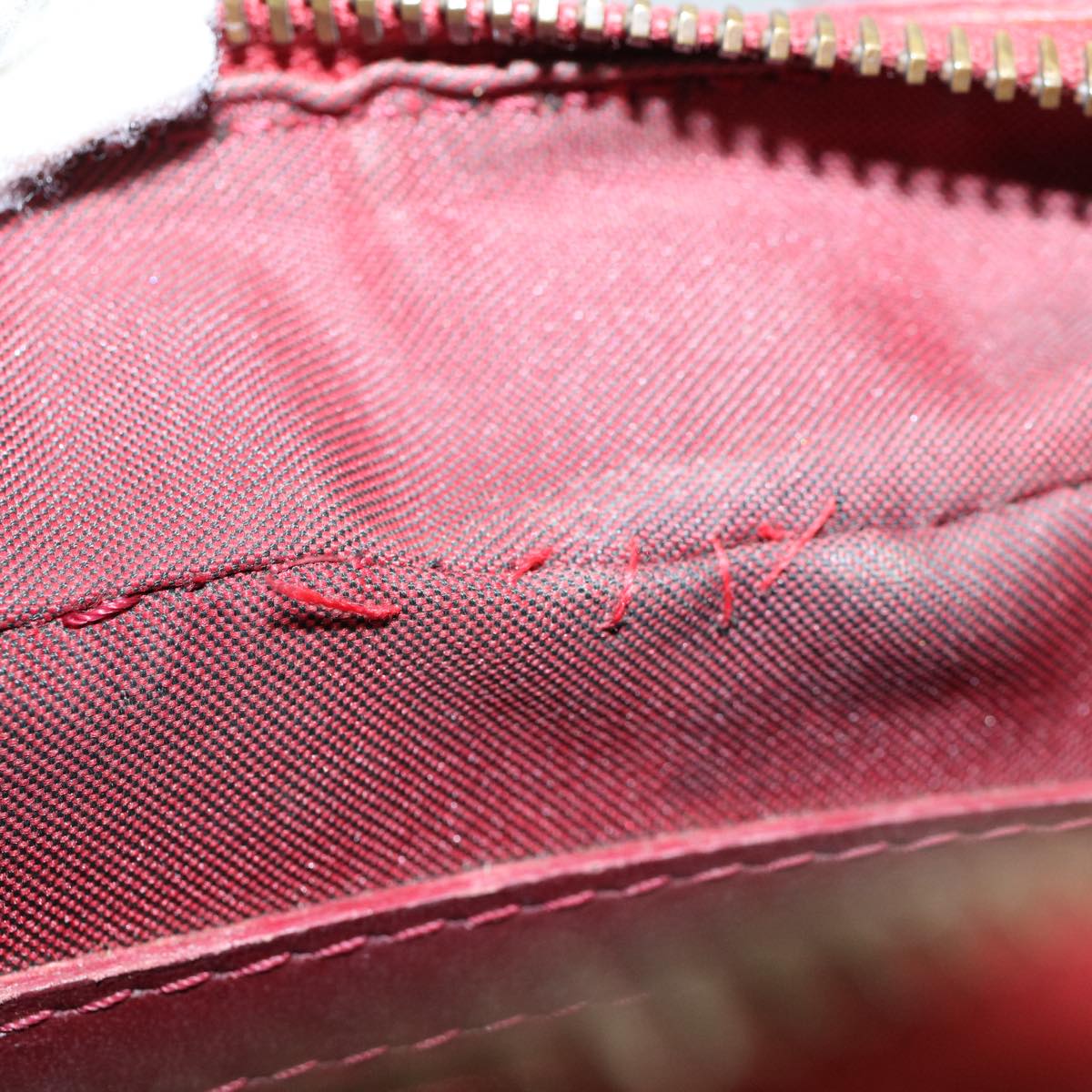 FENDI Zucchino Canvas Hand Bag Redar10594B