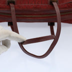 FENDI Zucchino Canvas Hand Bag Redar10594B