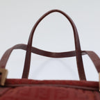 FENDI Zucchino Canvas Hand Bag Redar10594B