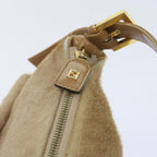 FENDI Mamma Baguette Shoulder Bag Harako leather Beigear10608B