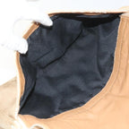 FENDI Mamma Baguette Shoulder Bag Harako leather Beigear10608B