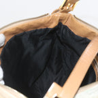 FENDI Mamma Baguette Shoulder Bag Harako leather Beigear10608B