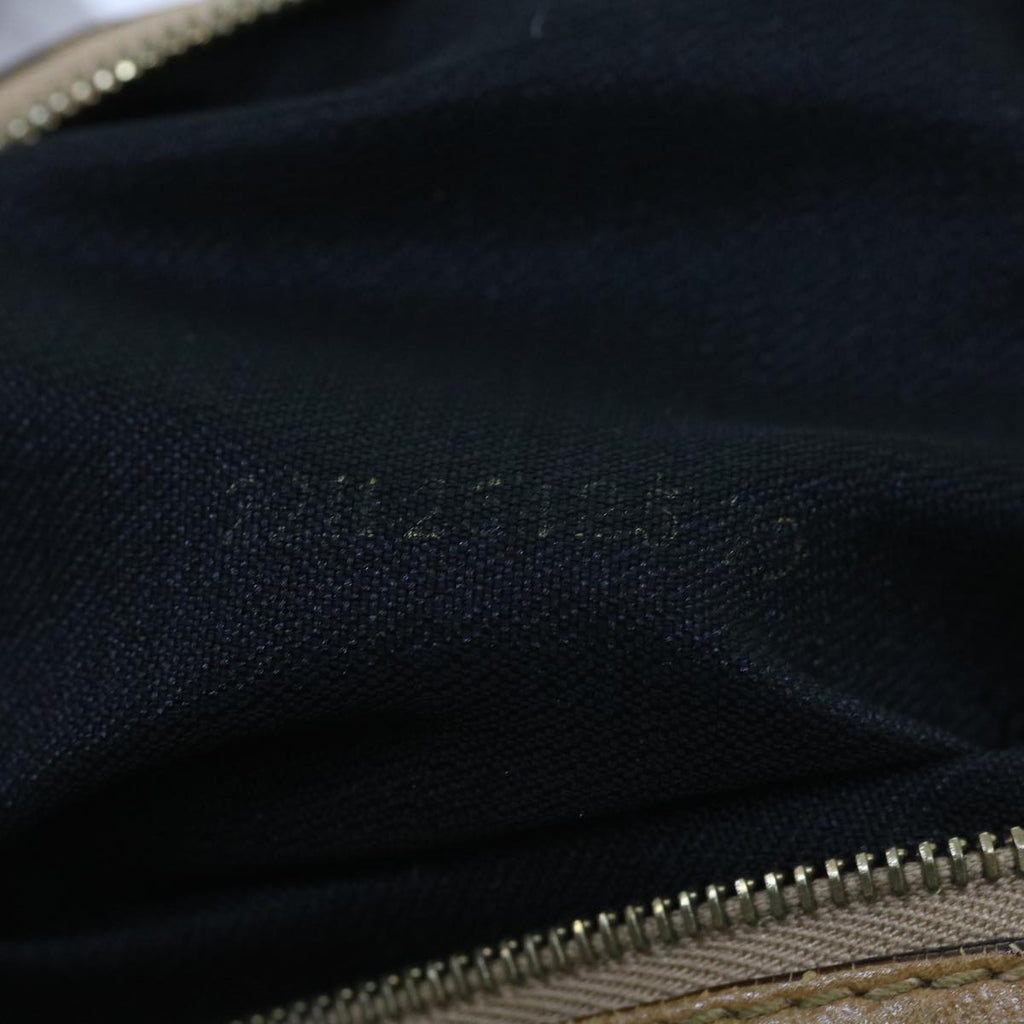 FENDI Mamma Baguette Shoulder Bag Harako leather Beigear10608B