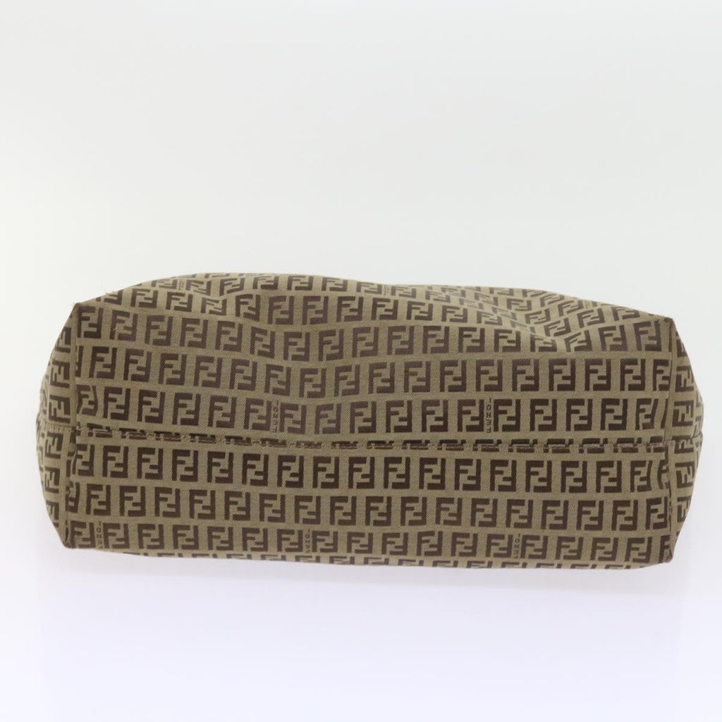 FENDI Zucchino Canvas Tote Bag Beigear10650