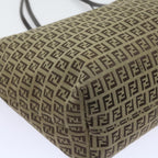 FENDI Zucchino Canvas Tote Bag Beigear10650
