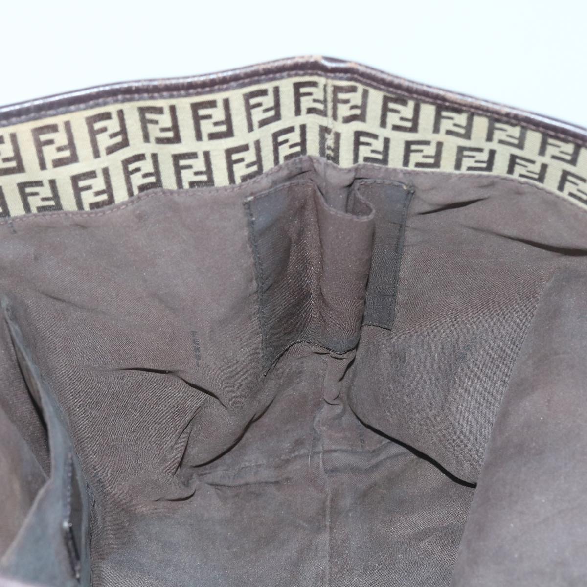 FENDI Zucchino Canvas Tote Bag Beigear10650