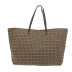 FENDI Zucchino Canvas Tote Bag Beigear10650