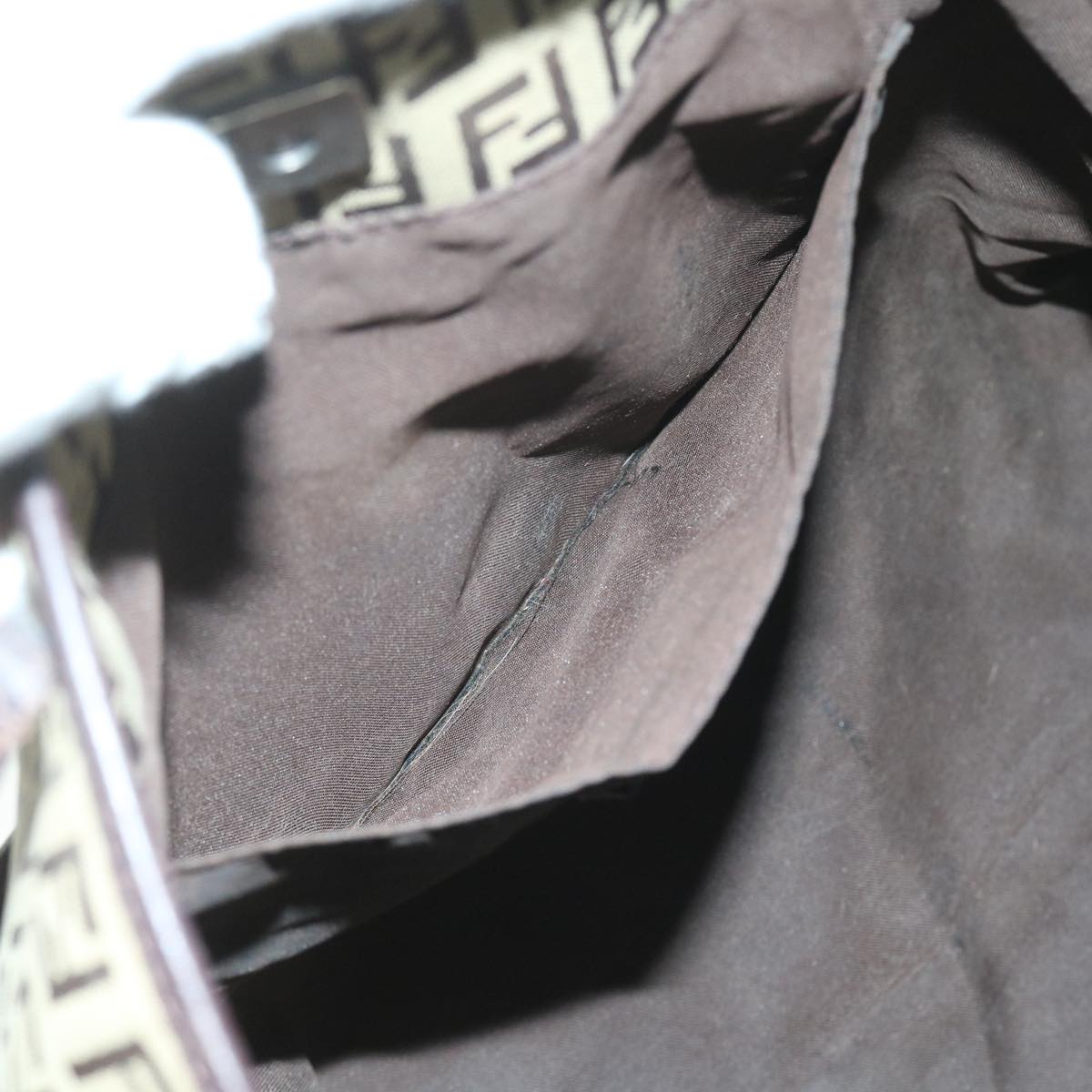 FENDI Zucchino Canvas Tote Bag Beigear10650