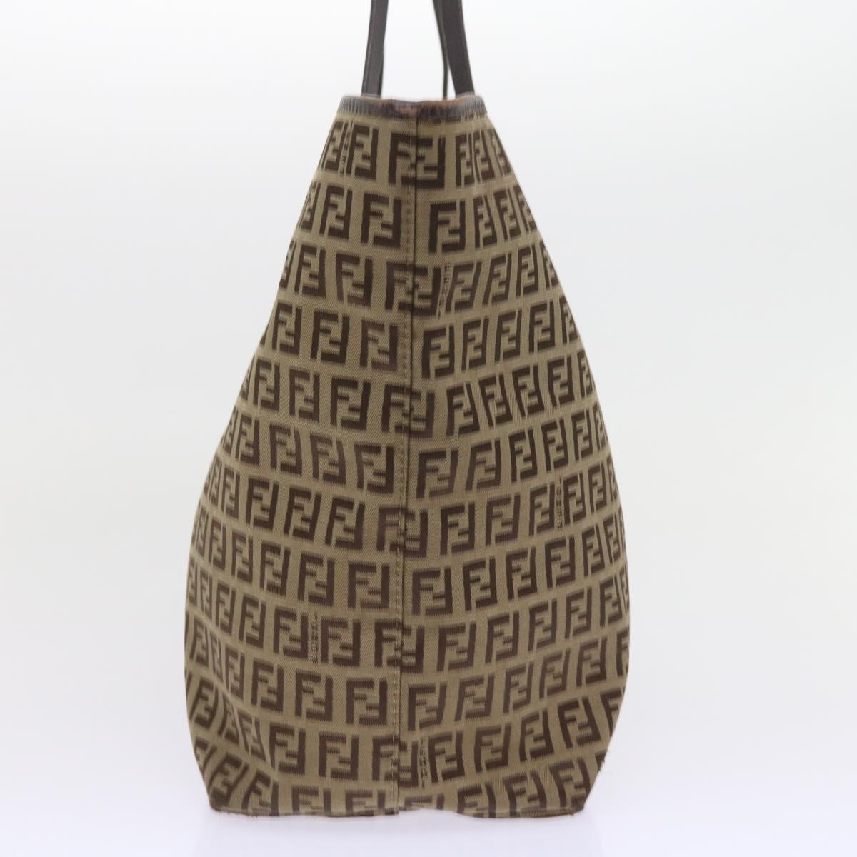 FENDI Zucchino Canvas Tote Bag Beigear10650