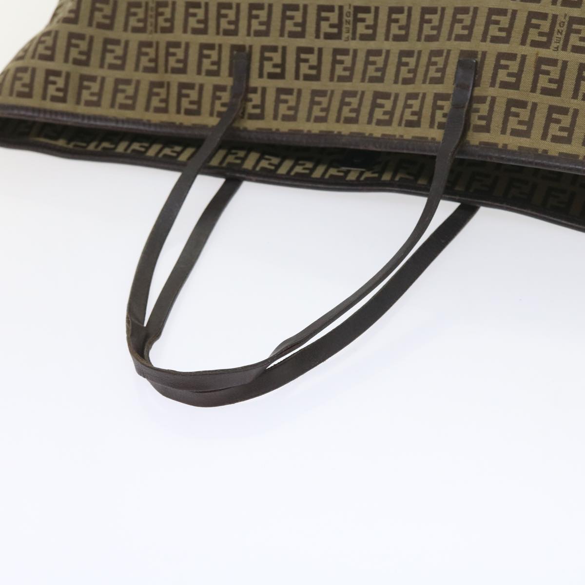 FENDI Zucchino Canvas Tote Bag Beigear10650
