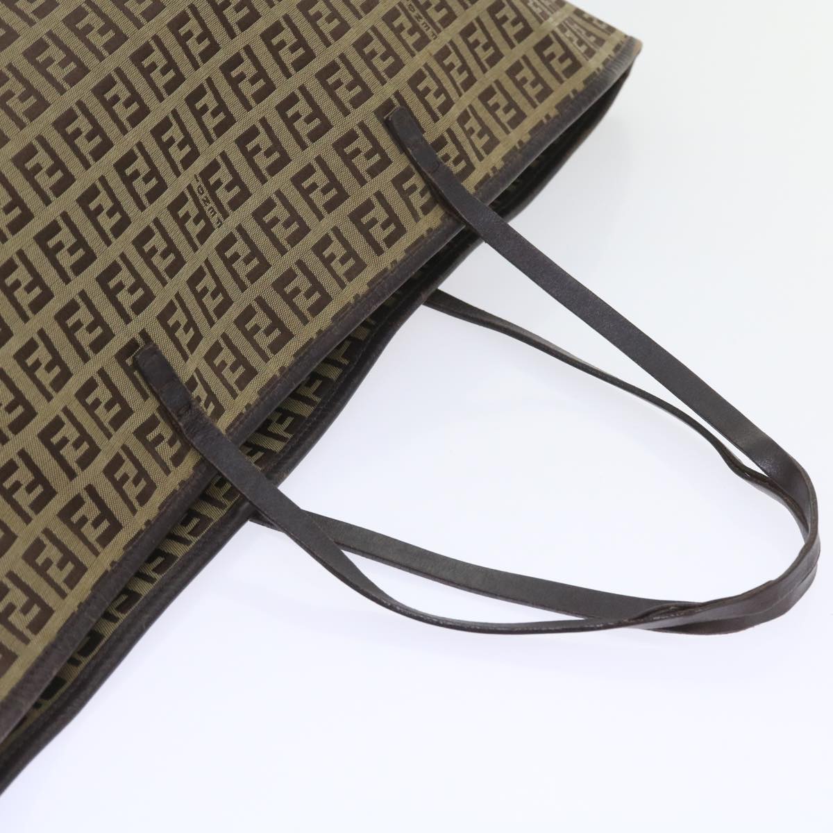 FENDI Zucchino Canvas Tote Bag Beigear10650