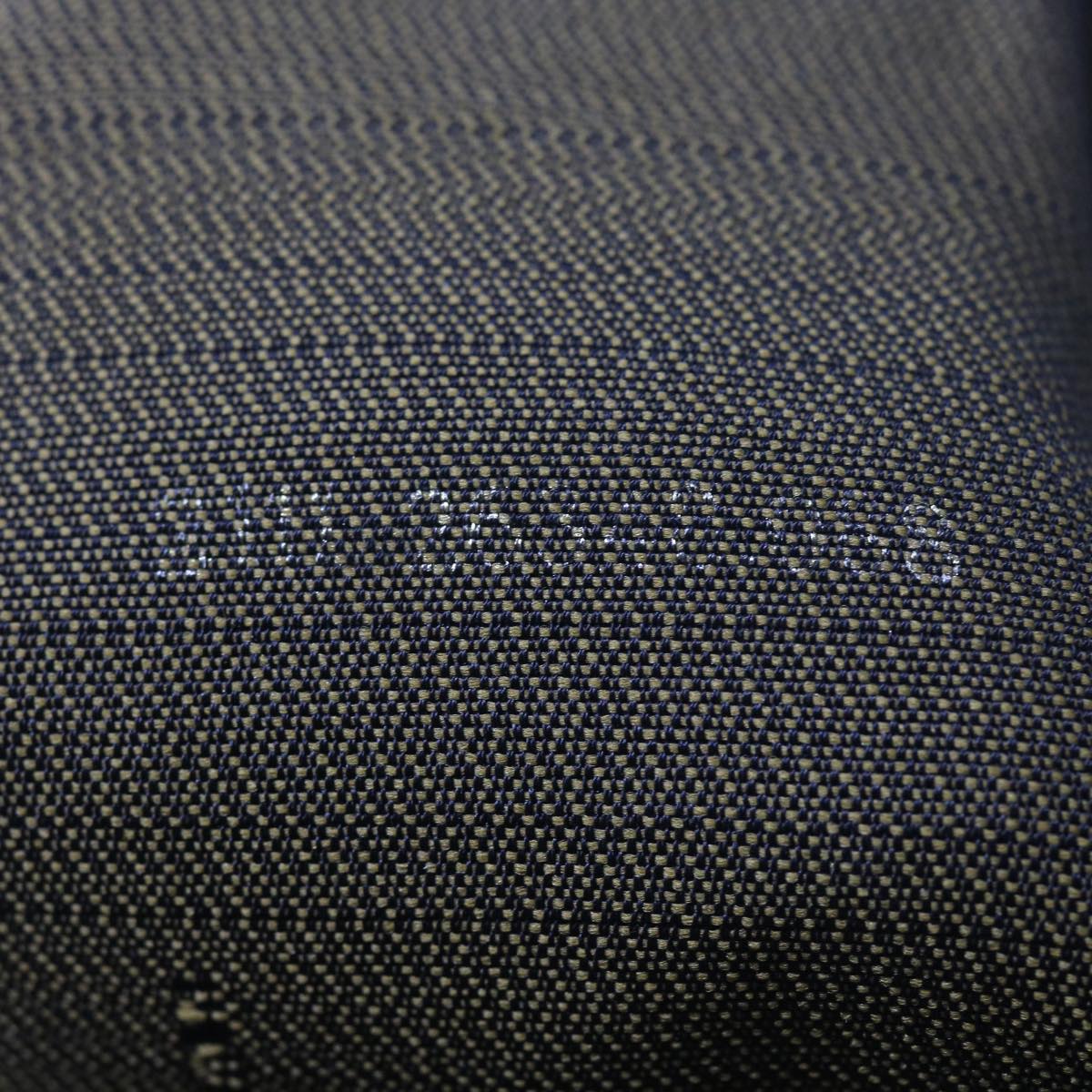 FENDI Zucca Canvas Hand Bag Black Brown 2111 26348 088ar10671