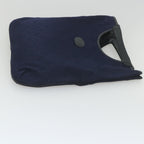 CELINE C Macadam Canvas Hand Bag Navy Auth ar10793