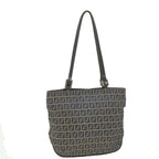 FENDI Zucchino Canvas Tote Bag Navyar10829B