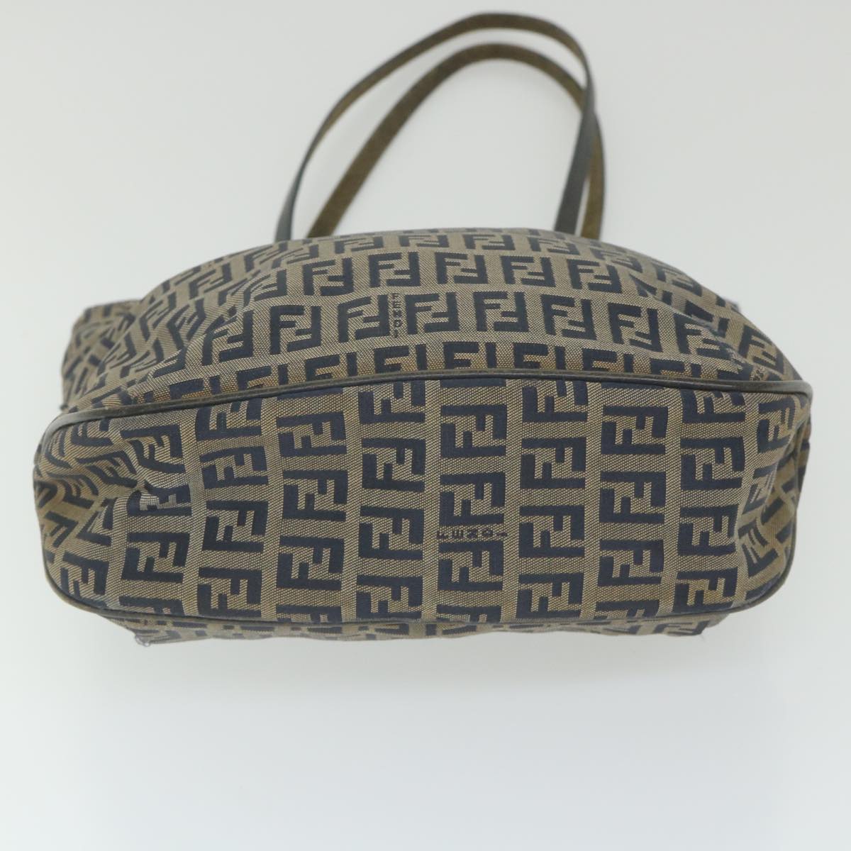 FENDI Zucchino Canvas Tote Bag Navyar10829B