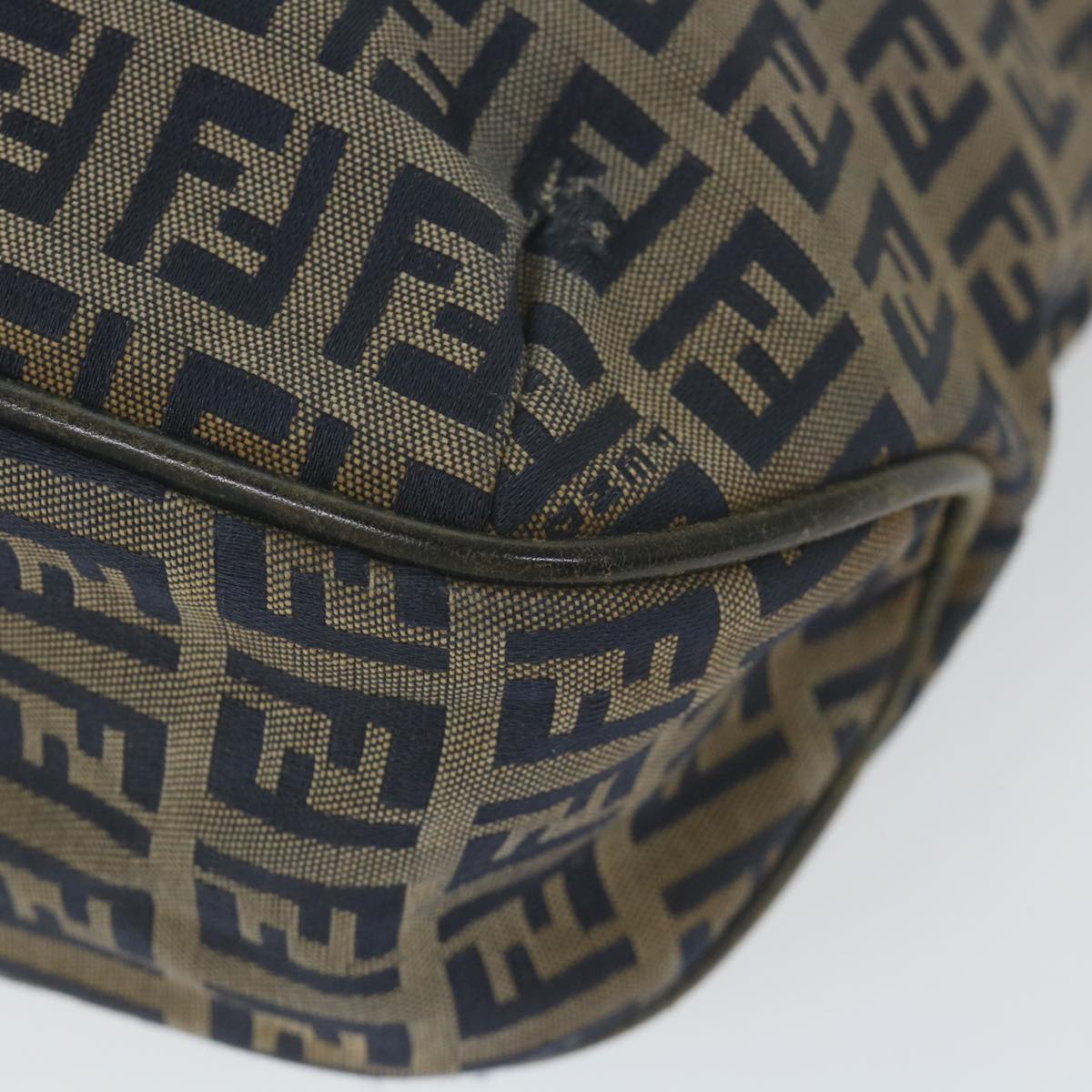 FENDI Zucchino Canvas Tote Bag Navyar10829B