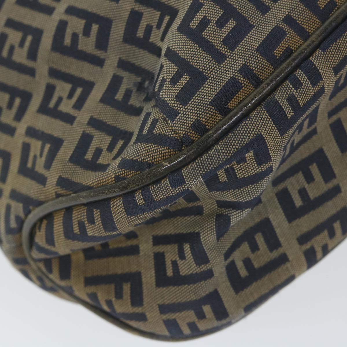 FENDI Zucchino Canvas Tote Bag Navyar10829B