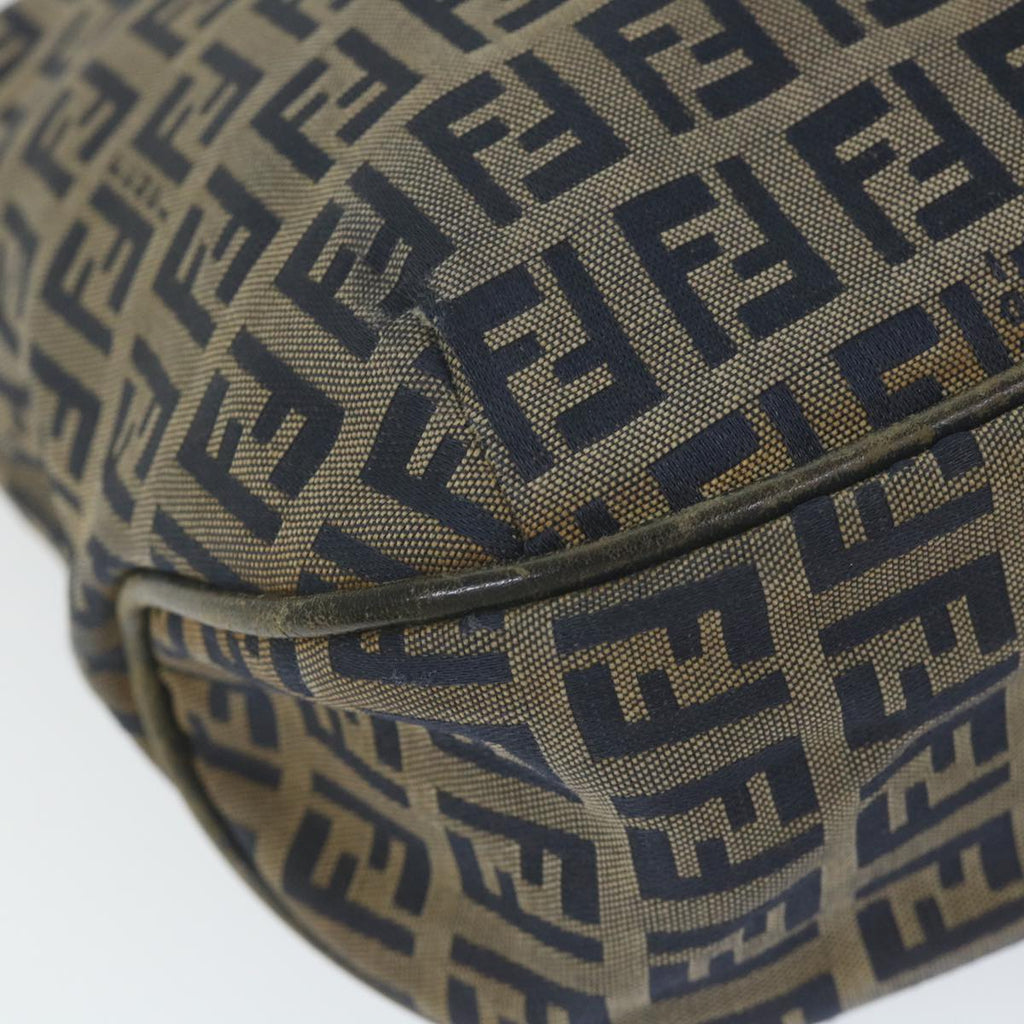 FENDI Zucchino Canvas Tote Bag Navyar10829B
