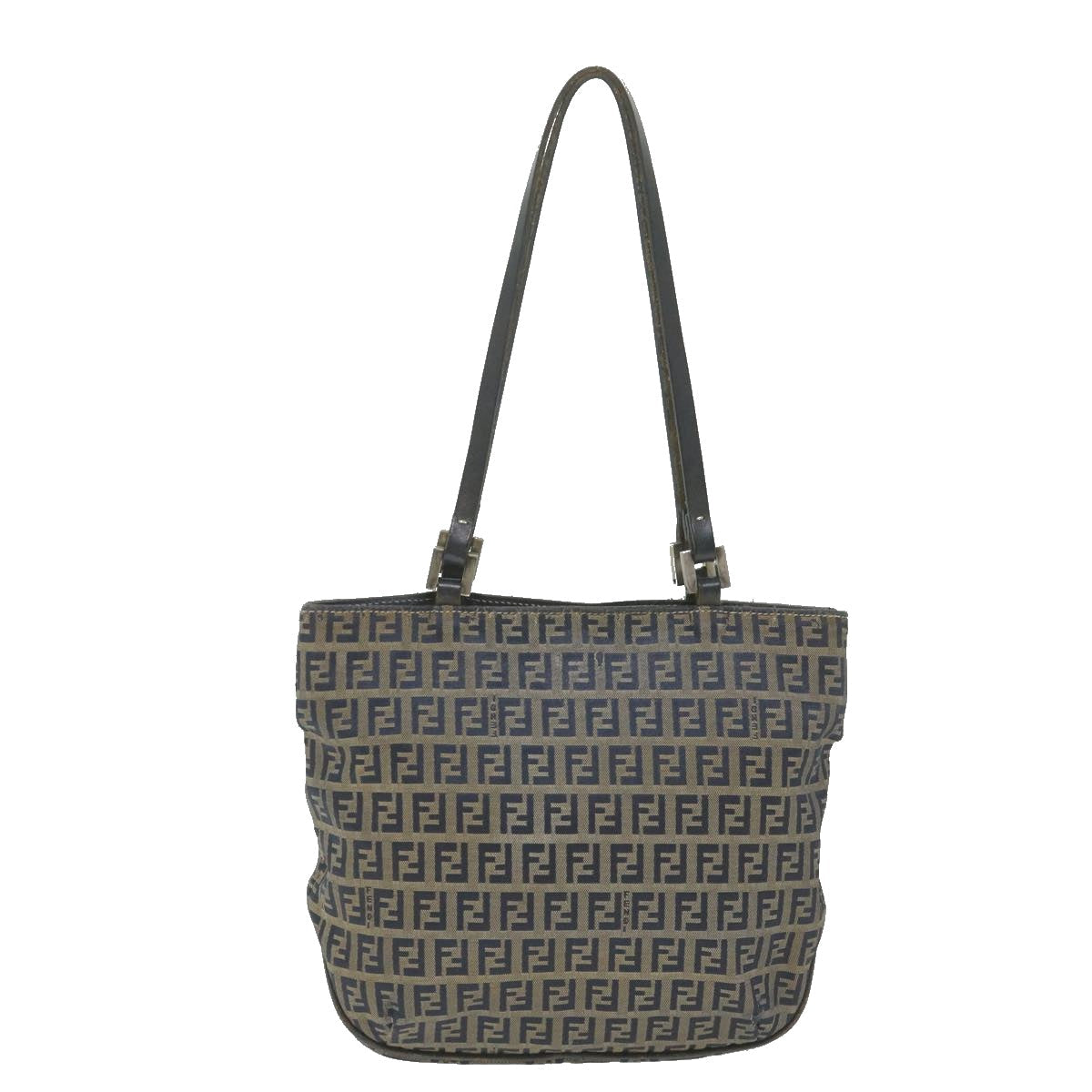 FENDI Zucchino Canvas Tote Bag Navyar10829B