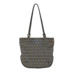 FENDI Zucchino Canvas Tote Bag Navyar10829B