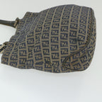 FENDI Zucchino Canvas Tote Bag Navyar10829B