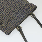 FENDI Zucchino Canvas Tote Bag Navyar10829B