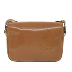 CELINE Shoulder Bag Leather Brown  ar10831B