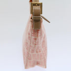 FENDI Zucchino Canvas Shoulder Bag Orange 010 26810 018ar10855B