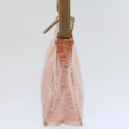 FENDI Zucchino Canvas Shoulder Bag Orange 010 26810 018ar10855B