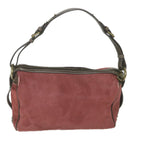 CELINE Shoulder Bag Harako leather Red  ar10857B