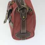 CELINE Shoulder Bag Harako leather Red  ar10857B